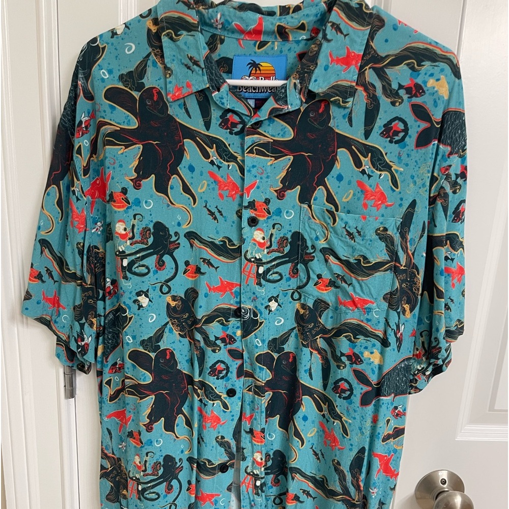 Barstool Hawaiian shirt.  XL like new. Balls beachwear .